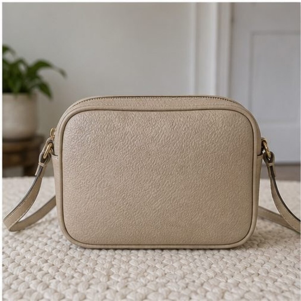 Slate Suede Crossbody Bag